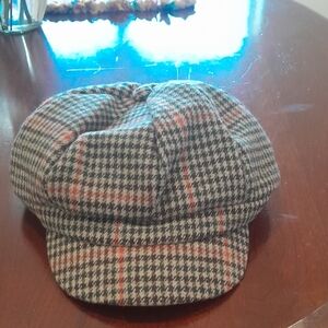 Plaid Newsboy Cap